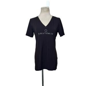 Anatomie brown short sleeves t shirt size Small